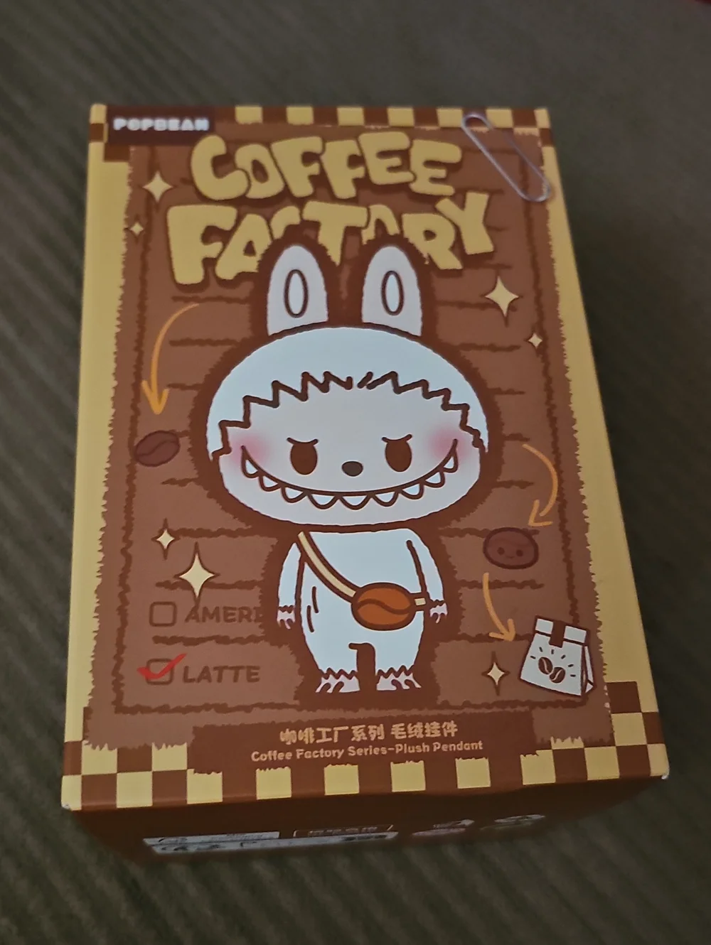 PopMart Coffee Factory Blind Box.  Open Box (Skullpanda)